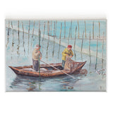 Pesqueros en l'Albufera (Valencia)