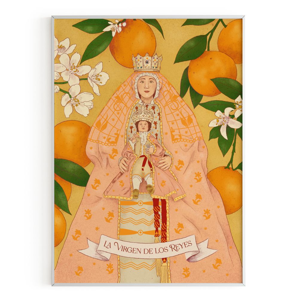 Lámina 'Virgen de los Reyes'