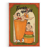 Lámina 'Pin-Ups Zumo de Naranja'