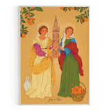 Lámina 'Justa y Rufina con Giralda'