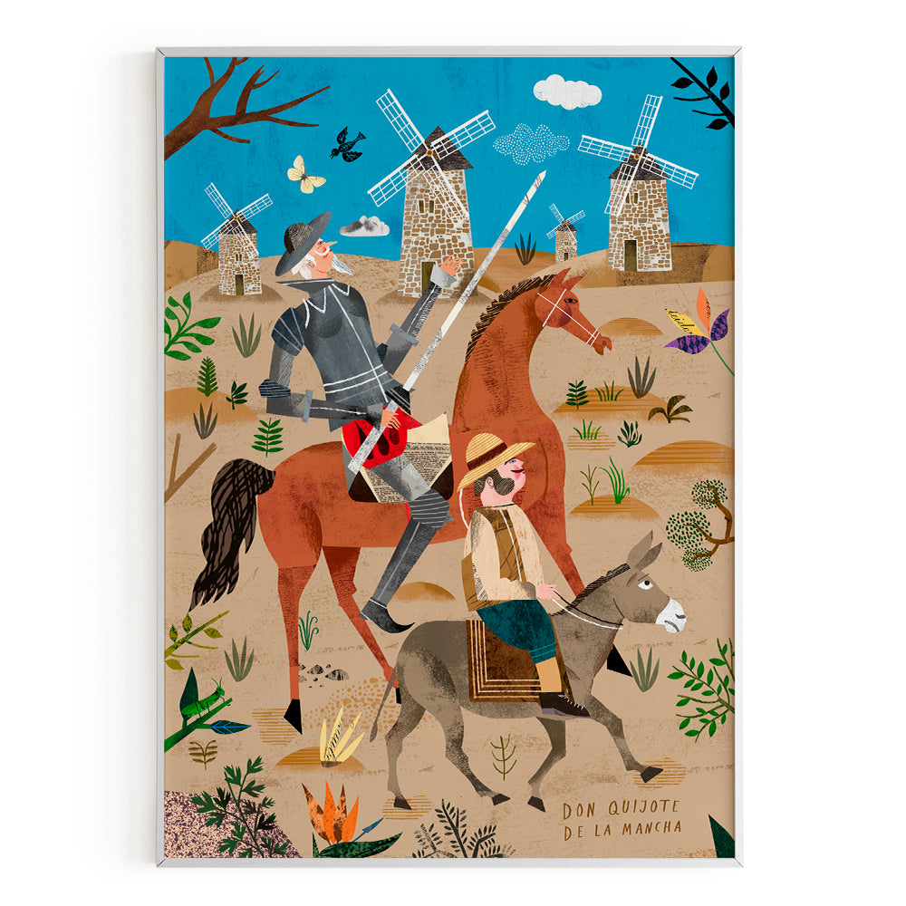 Lámina 'Don Quijote de la Mancha'