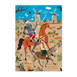 Postal 'Don Quijote de la Mancha'