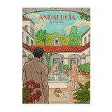 Cortijo Andaluz con chicos