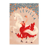 Flamenca con caballo