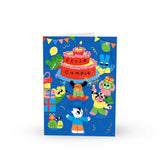 Tarjeta "Feliz cumple" Animales