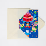 Tarjeta "Feliz cumple" Animales