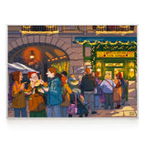 Lámina Chocolatería San Ginés