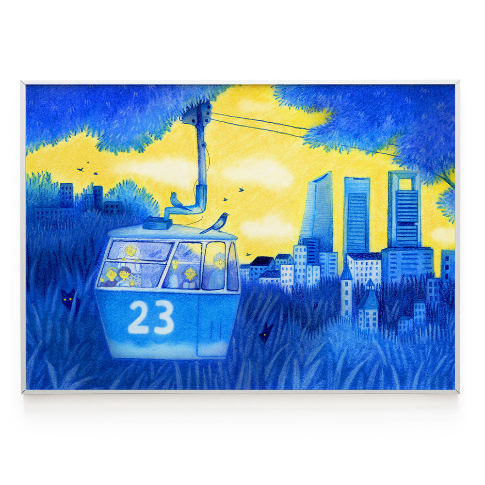 Lámina Teleférico de Madrid