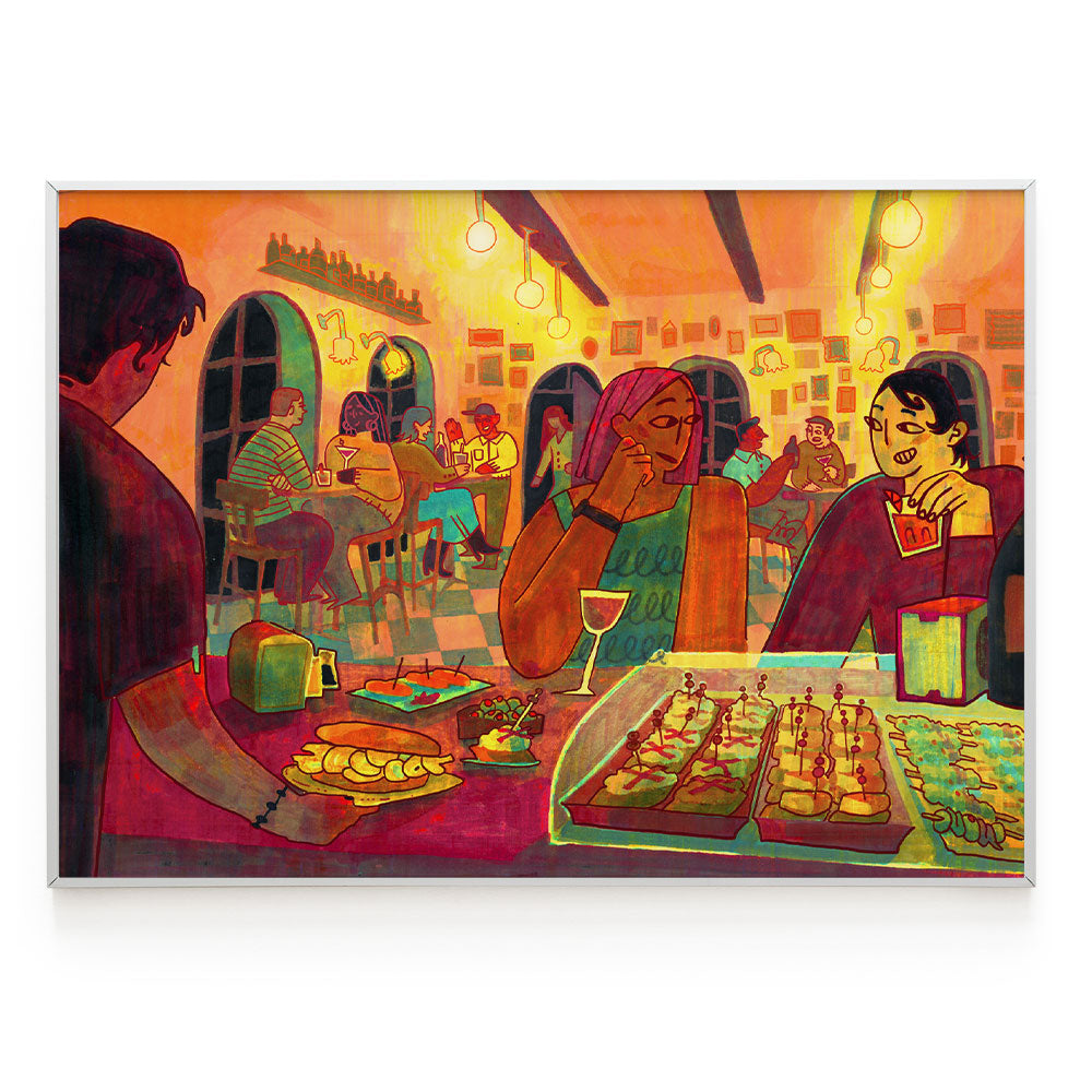 Lámina Bar Madrileño