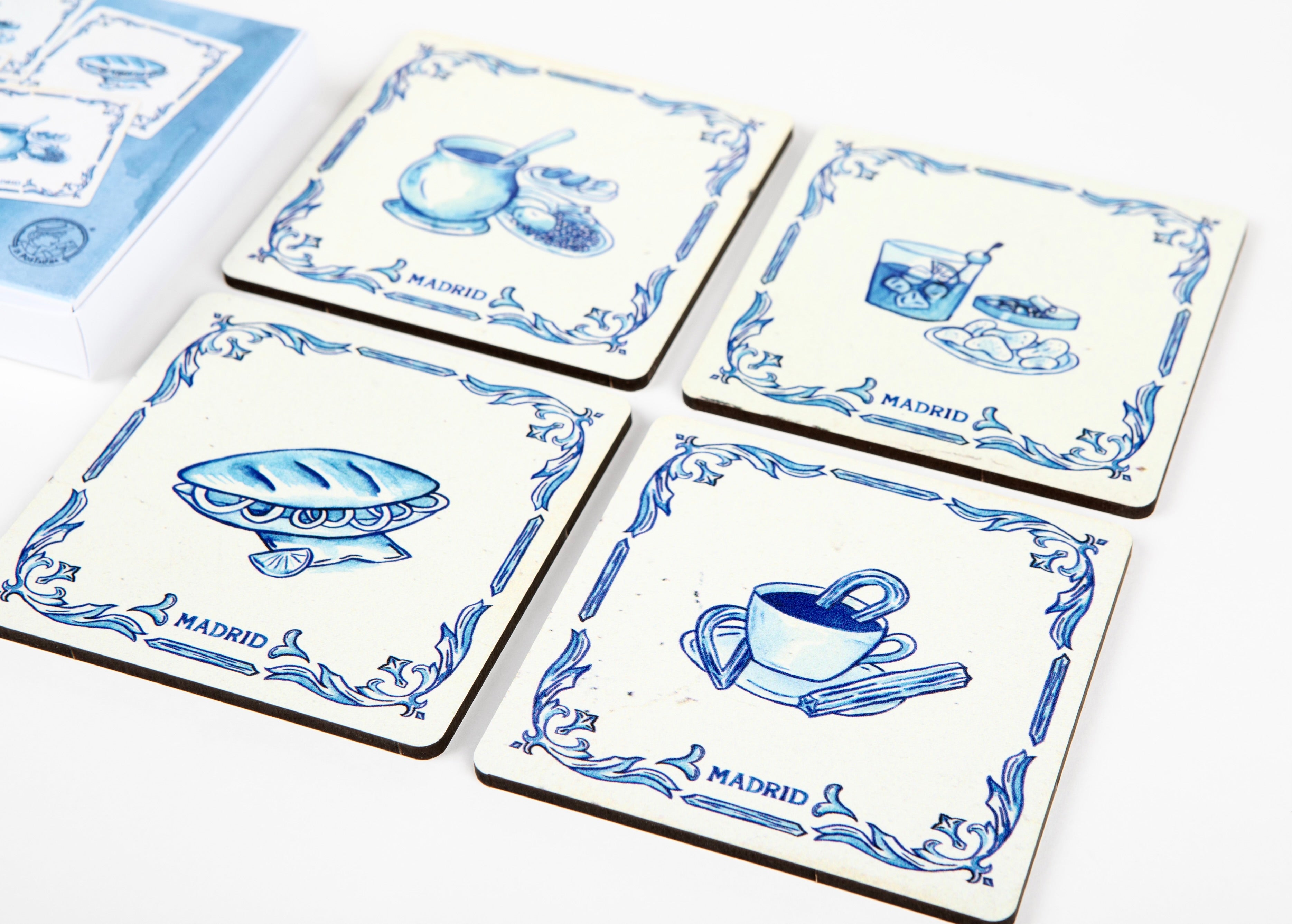 Posavasos Azulejos Madrid