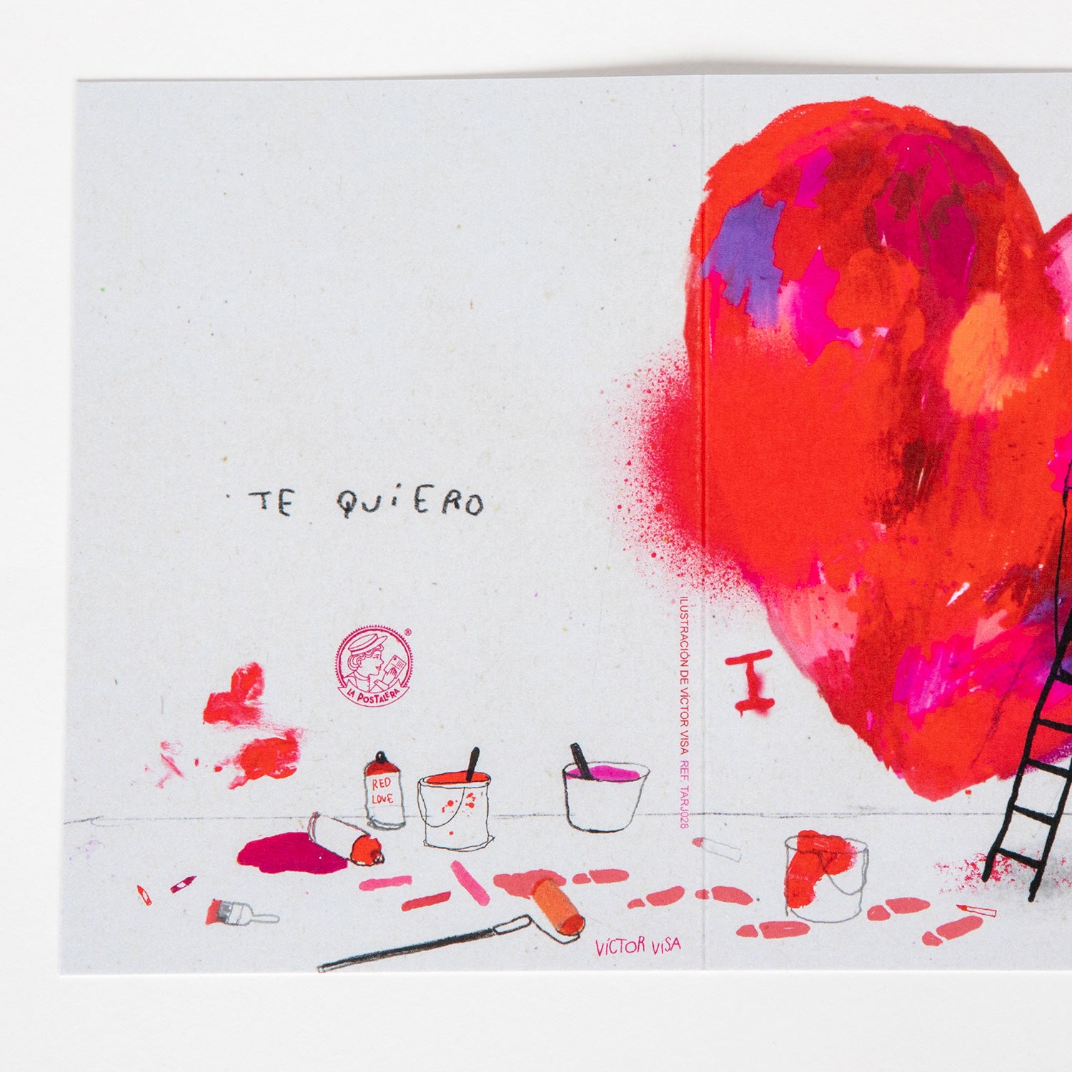 Tarjeta de amor: 'Te quiero' Víctor Visa