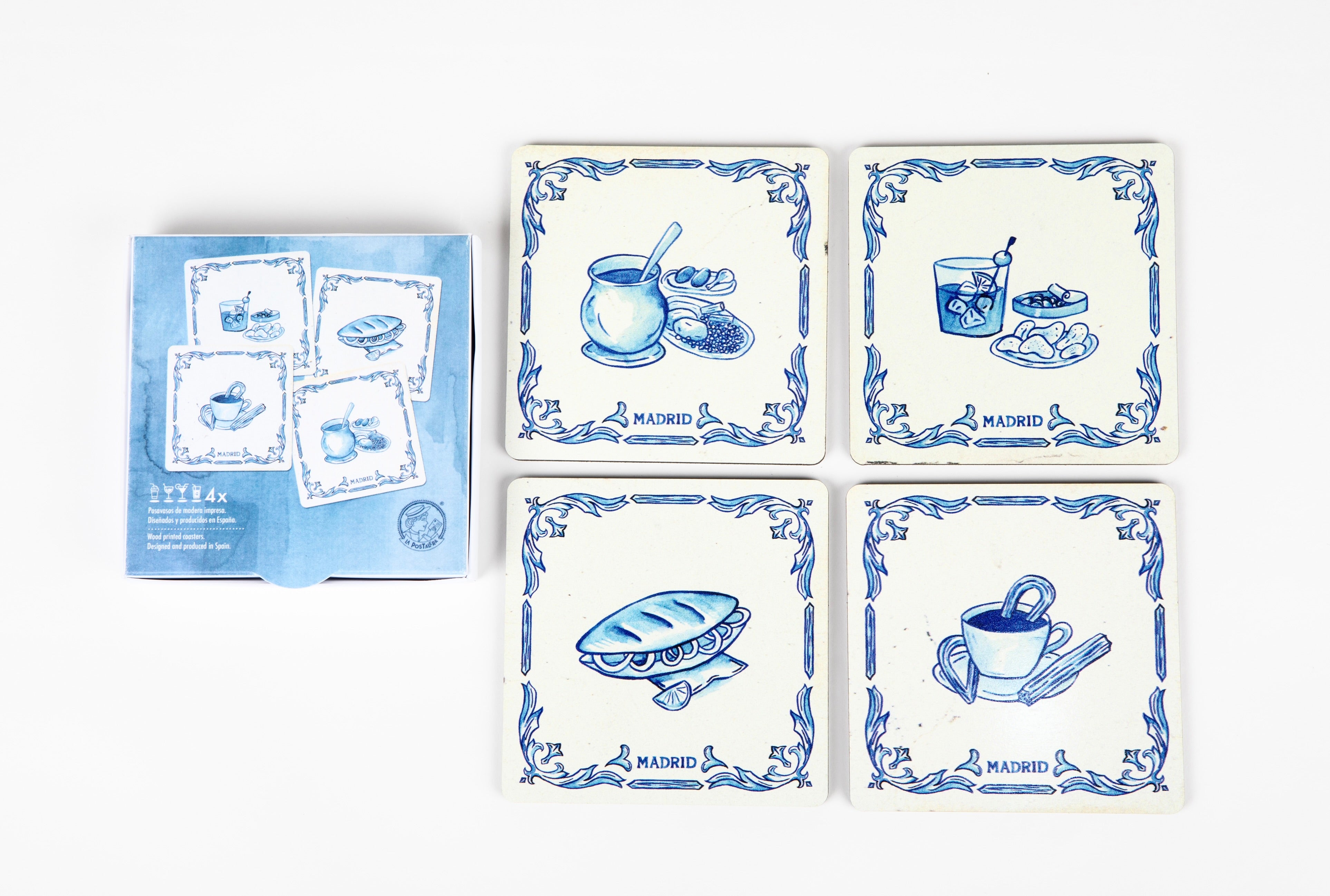 Posavasos Azulejos Madrid