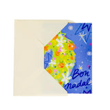 Tarjetón corona de naranjas y azahar