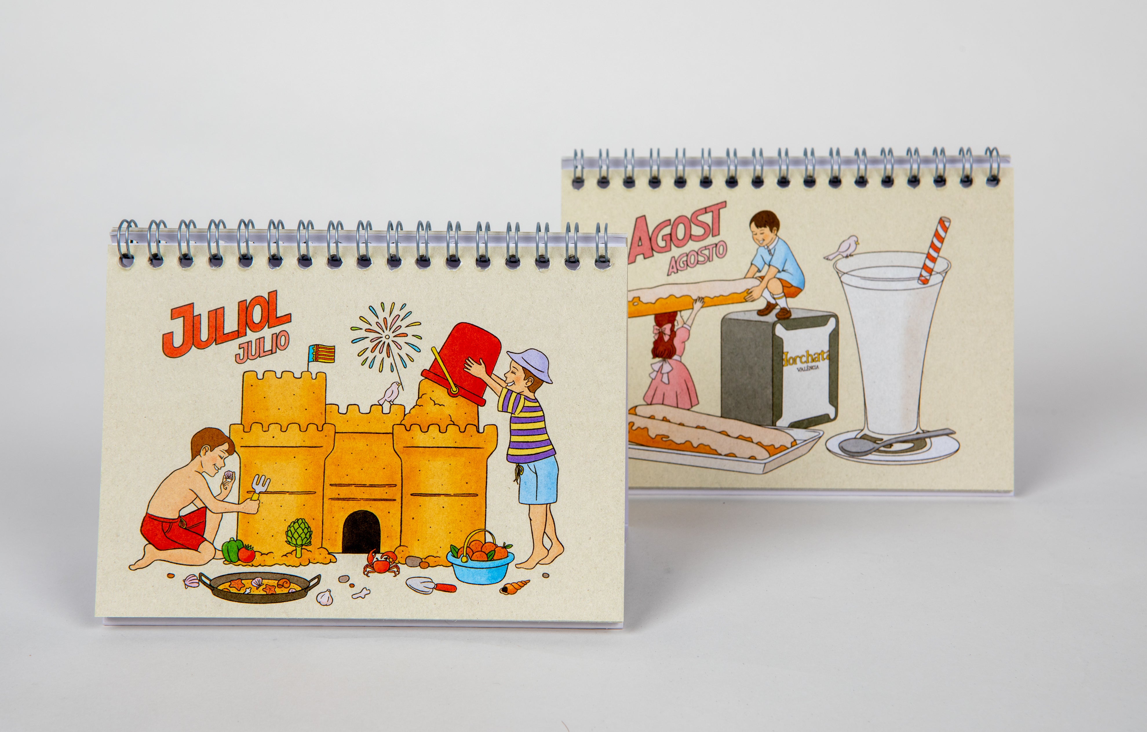 Calendario 2026 València sobremesa