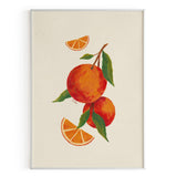 Lámina 'Naranjas fondo Beige Sevilla'