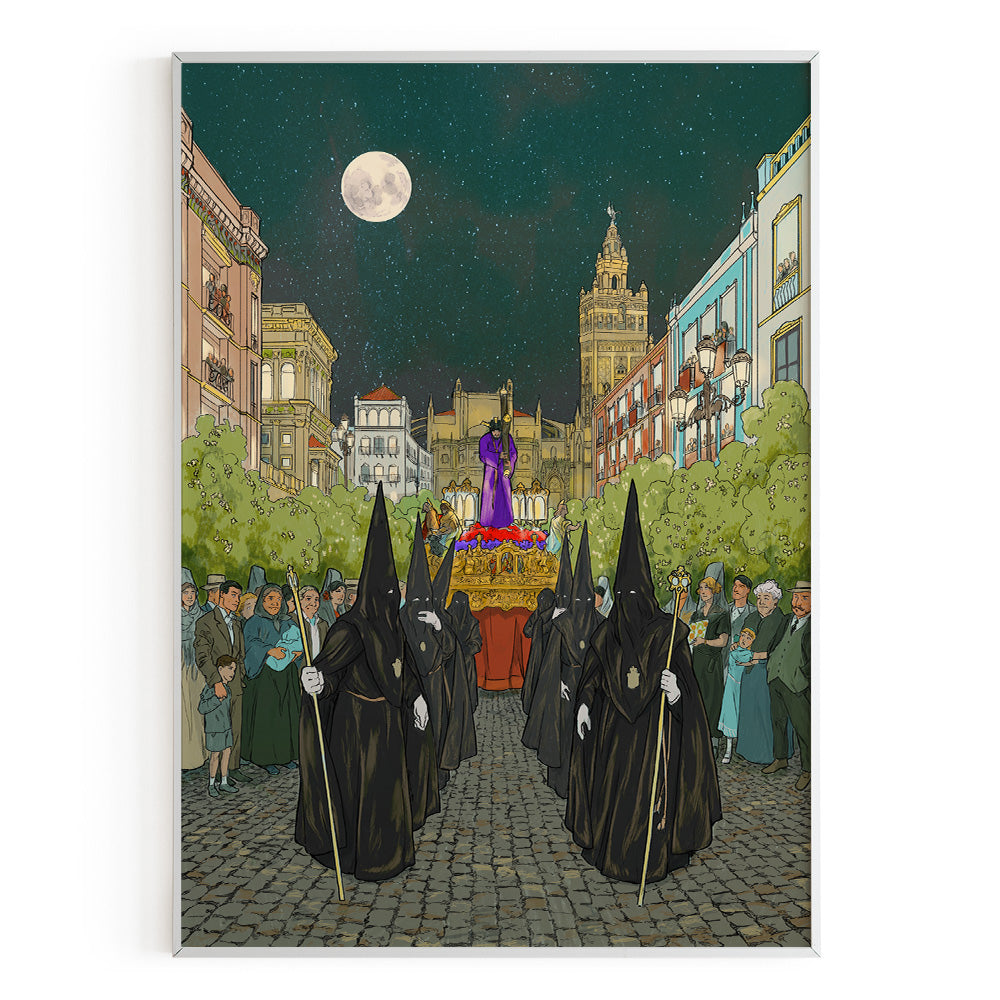 Lámina Semana Santa Sevilla