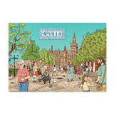 Postal Paseo por la Giralda