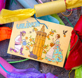 Postal 'Falleros con el Micalet'