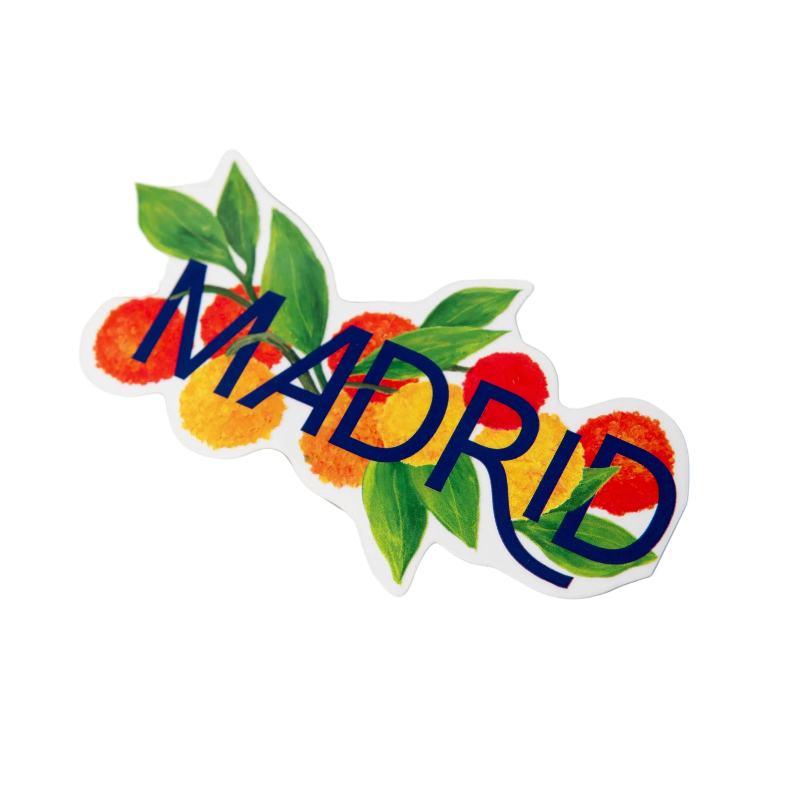 Pegatina Madrid con Madroño