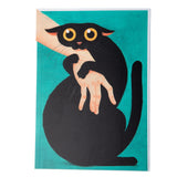 Cuadernito gato negro x JD Morales