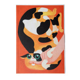 Cuadernito gato manchas x JD Morales