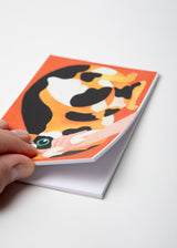 Cuadernito gato manchas x JD Morales