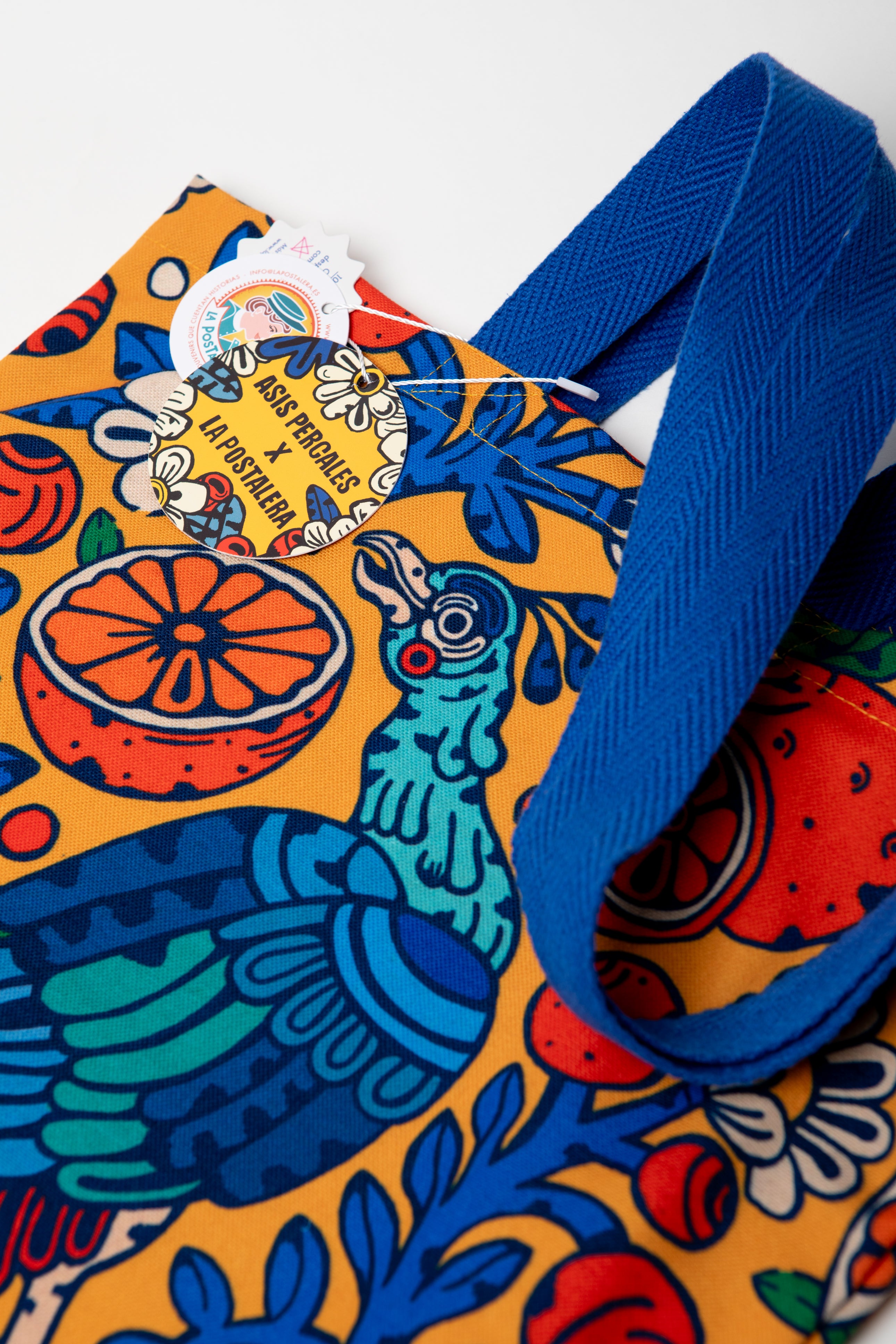 Tote bag Pavo Real x Asis Percales