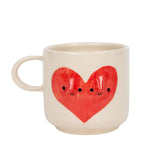 Taza Corazón Doble carita