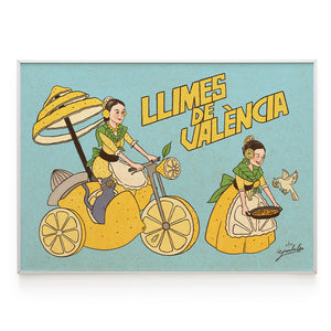 Falleras con limones