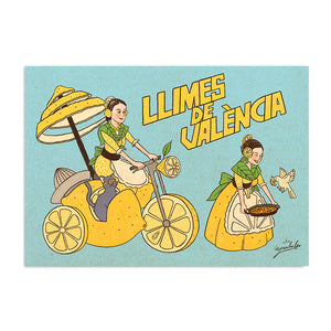 Falleras con limones