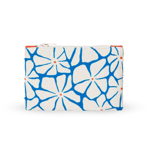 Monedero Flors Azul