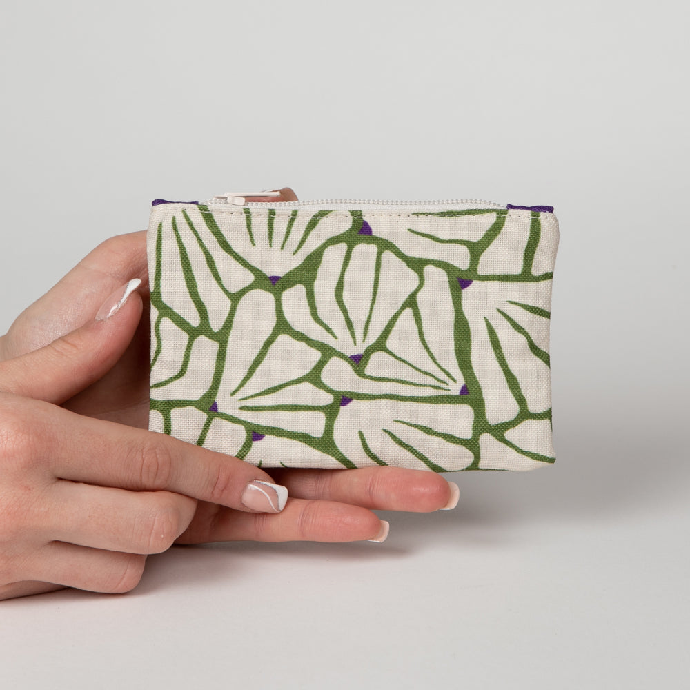 Monedero Flors Verde
