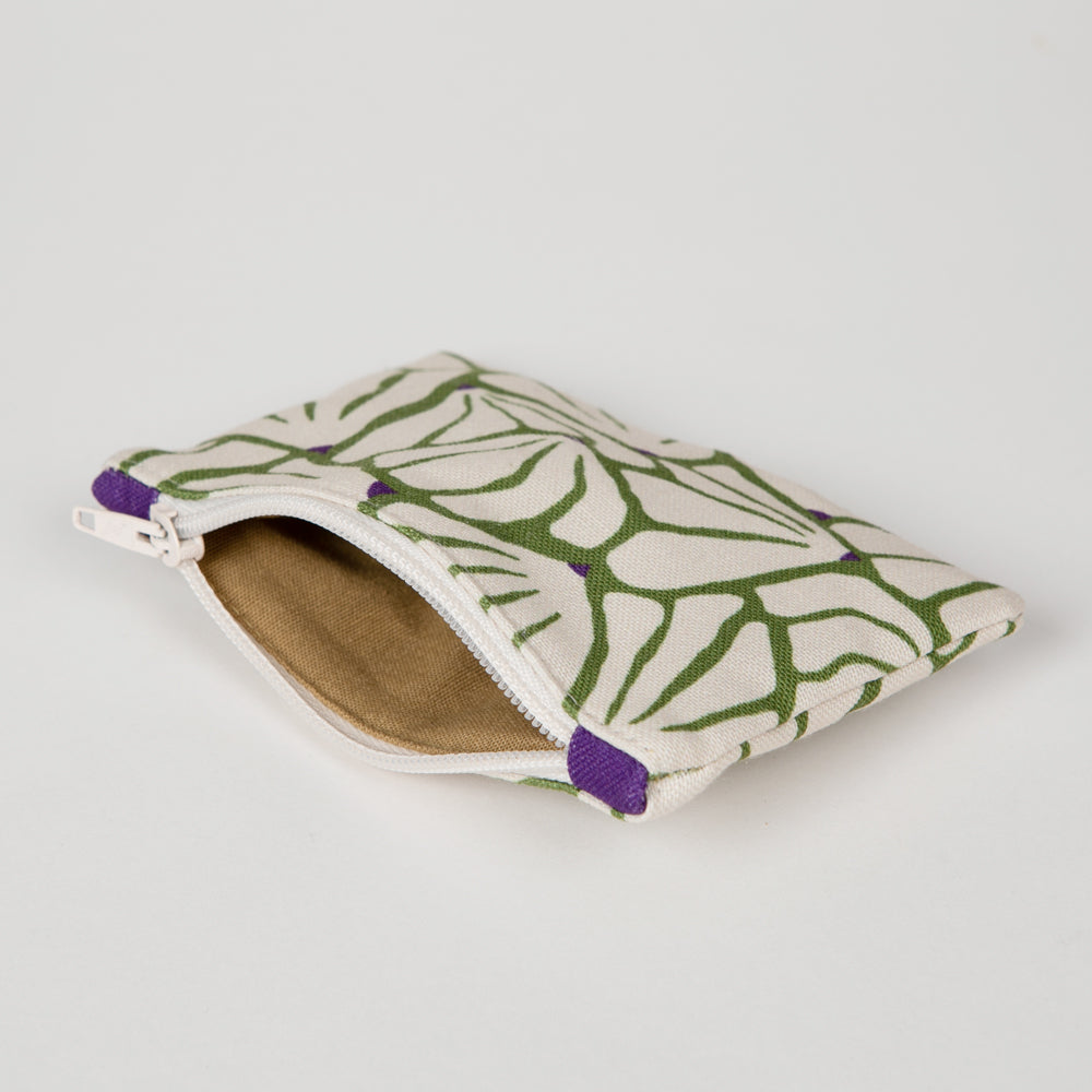 Monedero Flors Verde