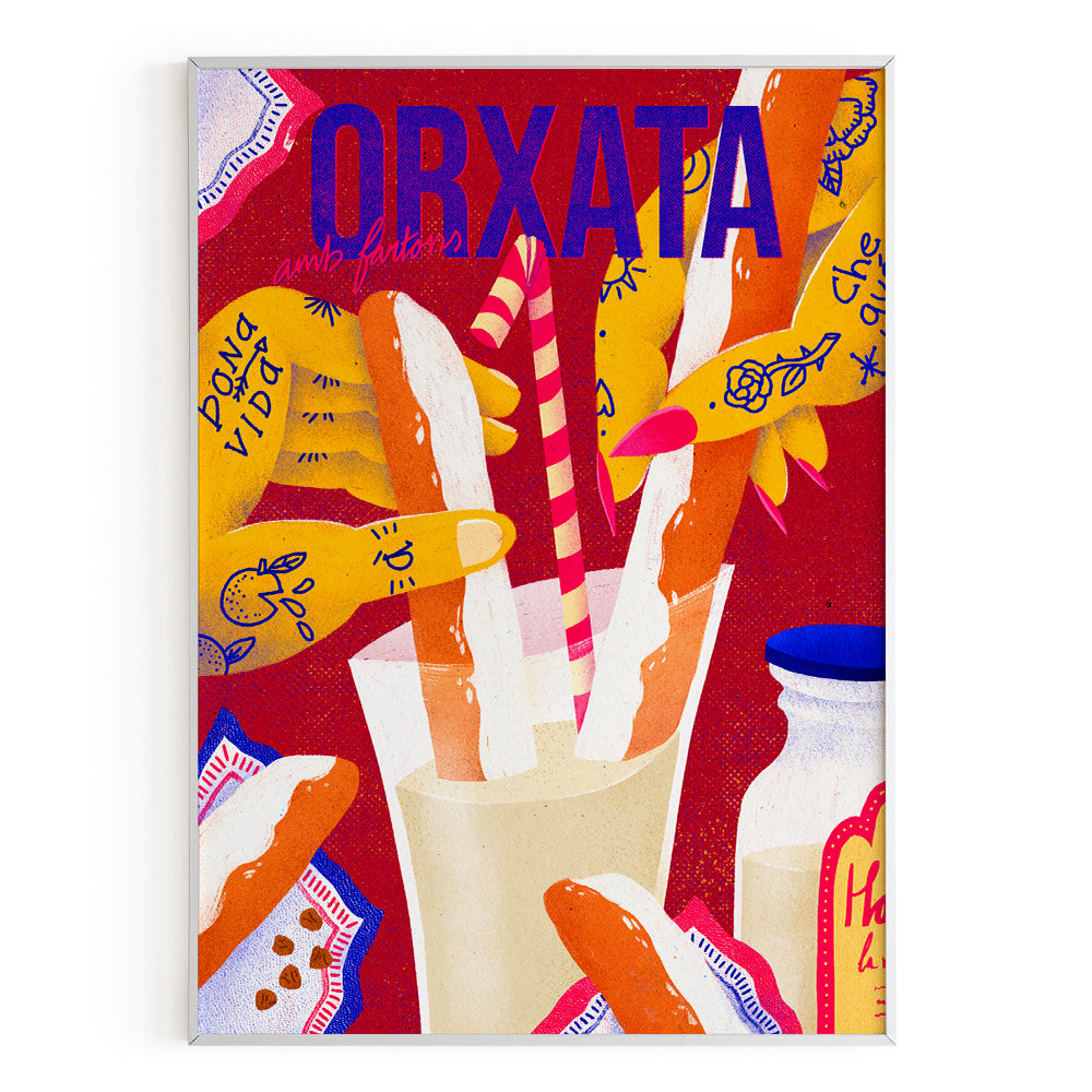 Lámina Orxata amb fartons