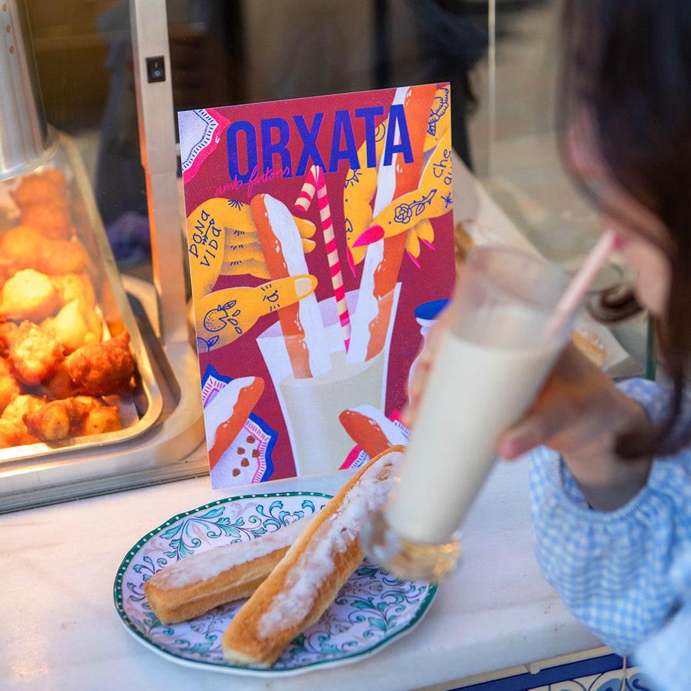 Lámina Orxata amb fartons