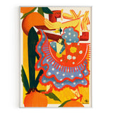 Lámina Pareja de Flamencos