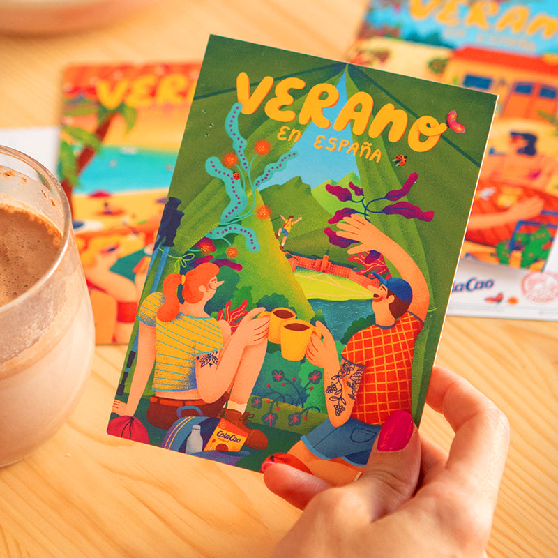 Postal 'Verano en España' (Montaña)