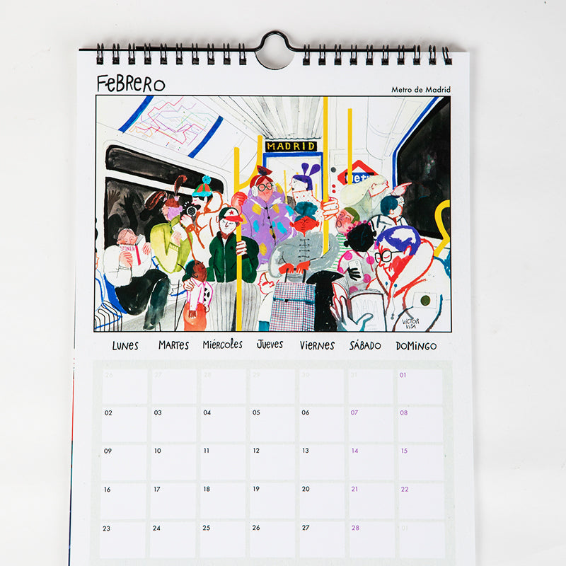 Calendario 2026 Madrid