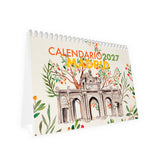 Calendario Sobremesa 2027: Madrid