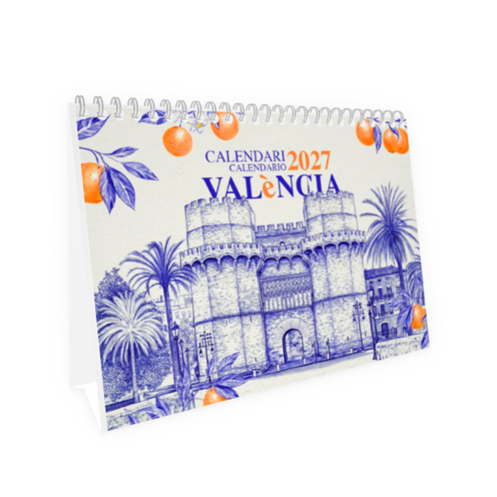 Calendario sobremesa 2027: Valencia