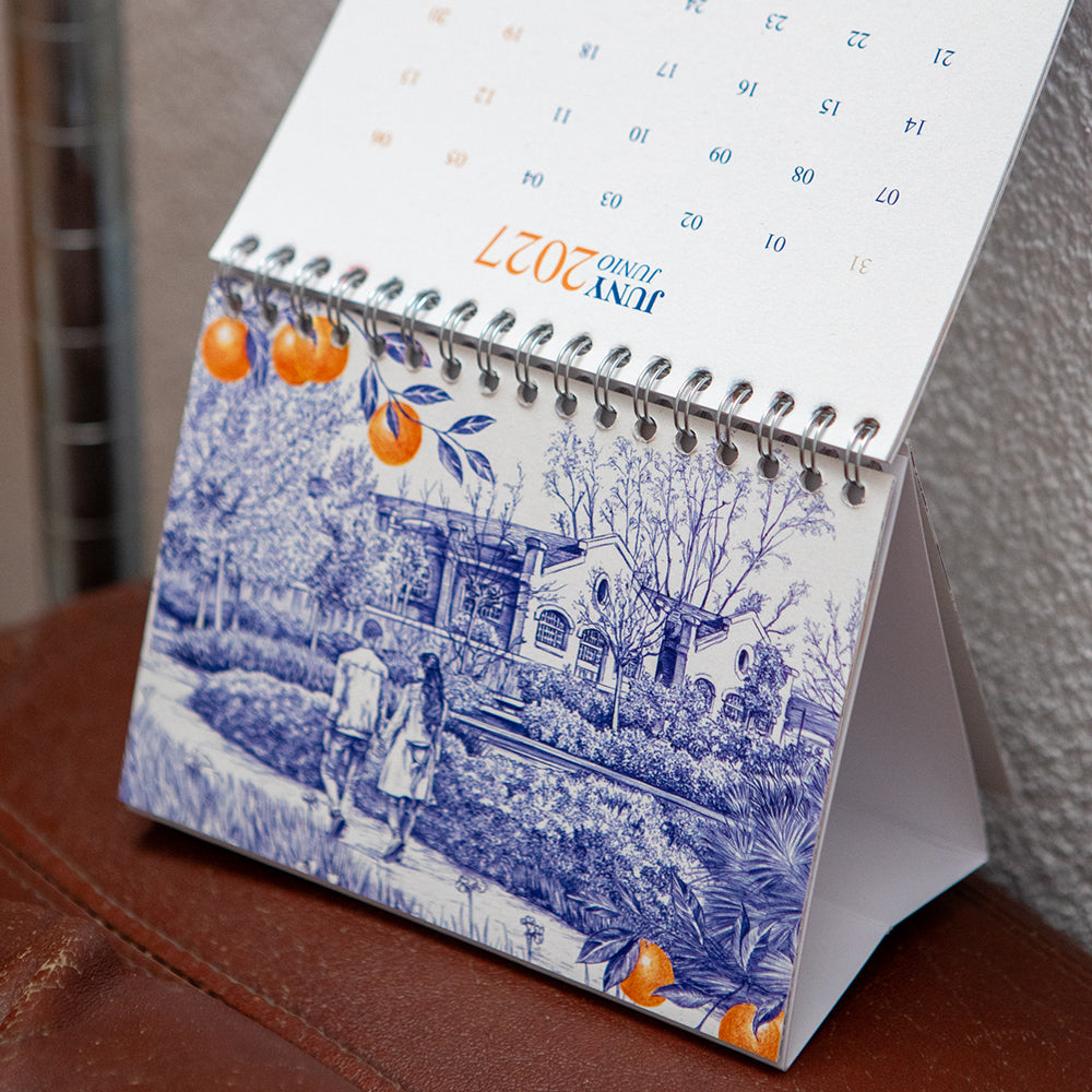 Calendario sobremesa 2027: Valencia