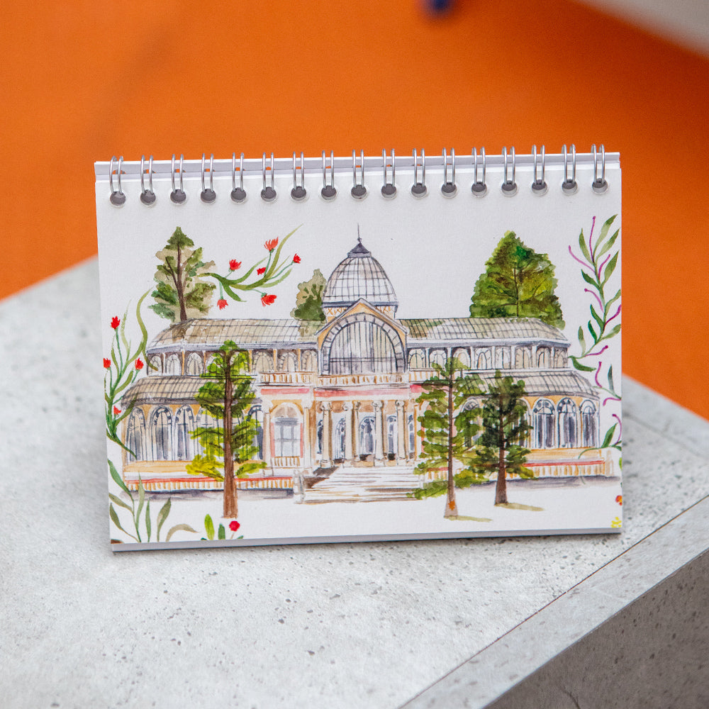 Calendario Sobremesa 2027: Madrid