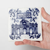 Mini-azulejo 'Puerta de Alcalá'