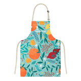 Delantal frutas y flores