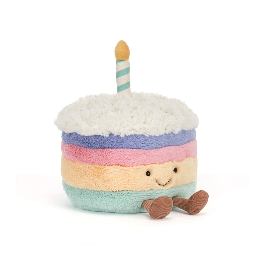 Amuseables Rainbow Birthday Cake - Jellycat