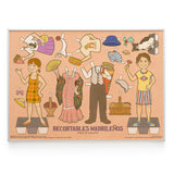 Recortables niños Chulapos