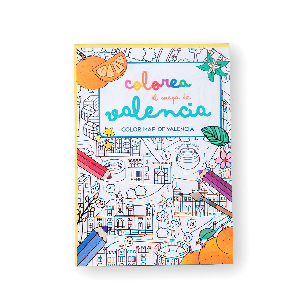 Mapa infantil 'Colorea el Mapa de Valencia'