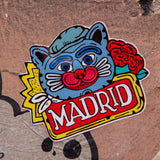 Pegatina Gato chulapo x Asís Percales