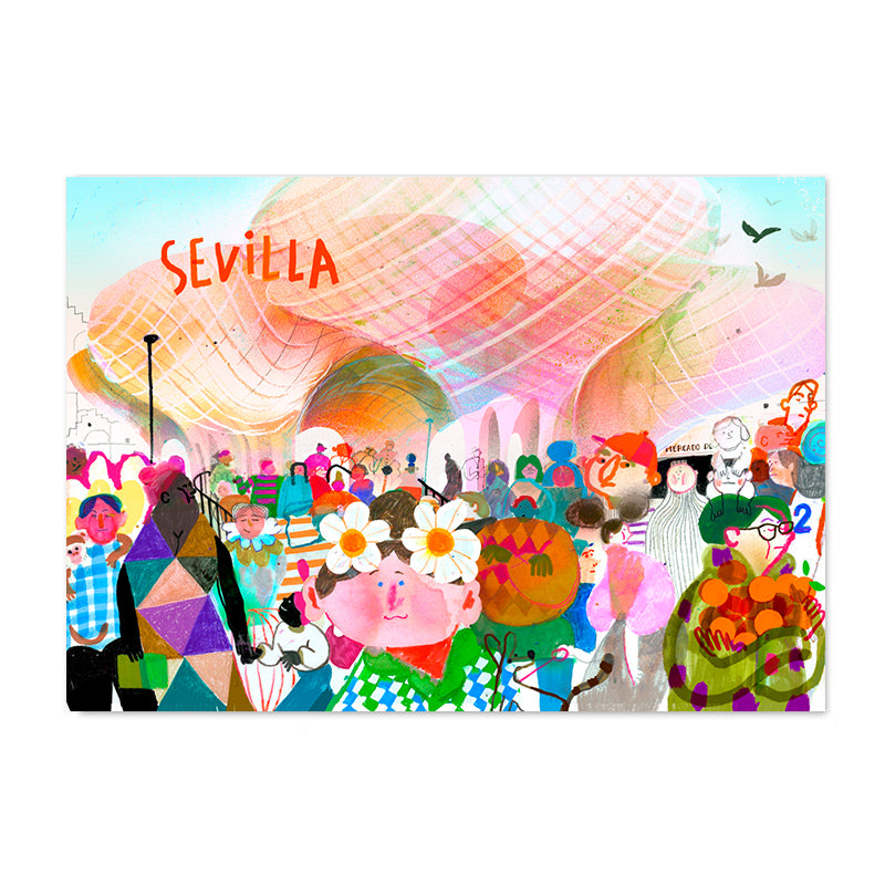 Postal 'Setas de Sevilla'
