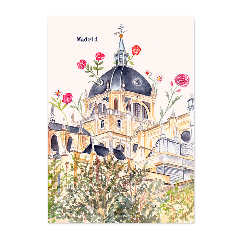 Postal 'Catedral de la Almudena'